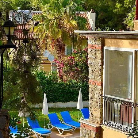 With A Private Pool And Mountain View In A Quiet Area Next To Fores Villa Fethiye